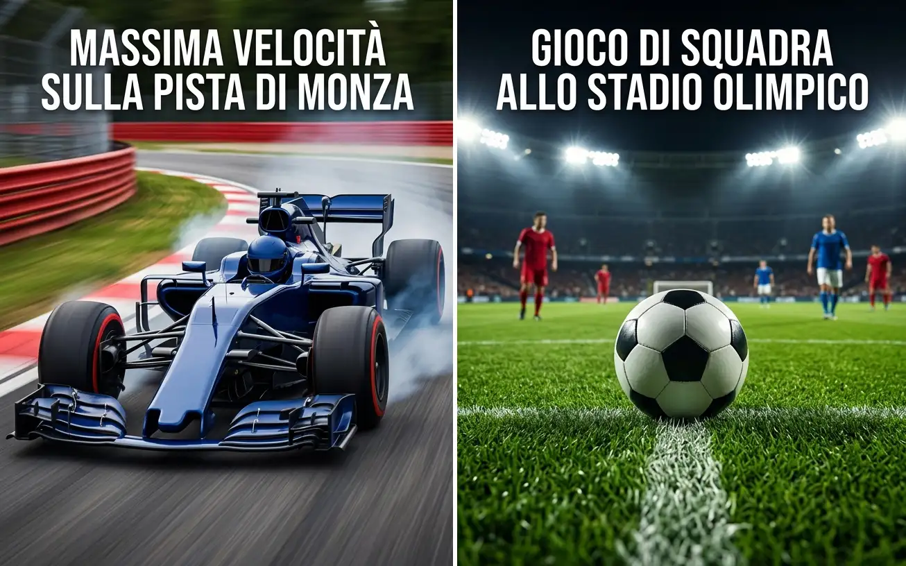 Differenze strutturali tra le quote della Formula 1 e quelle del calcio